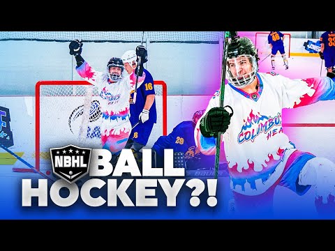 WE TRIED PLAYING IN A PRO BALL HOCKEY TOURNEY...*GONE WRONG*