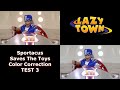 Sportacus Saves The Toys Color Correction Test 3