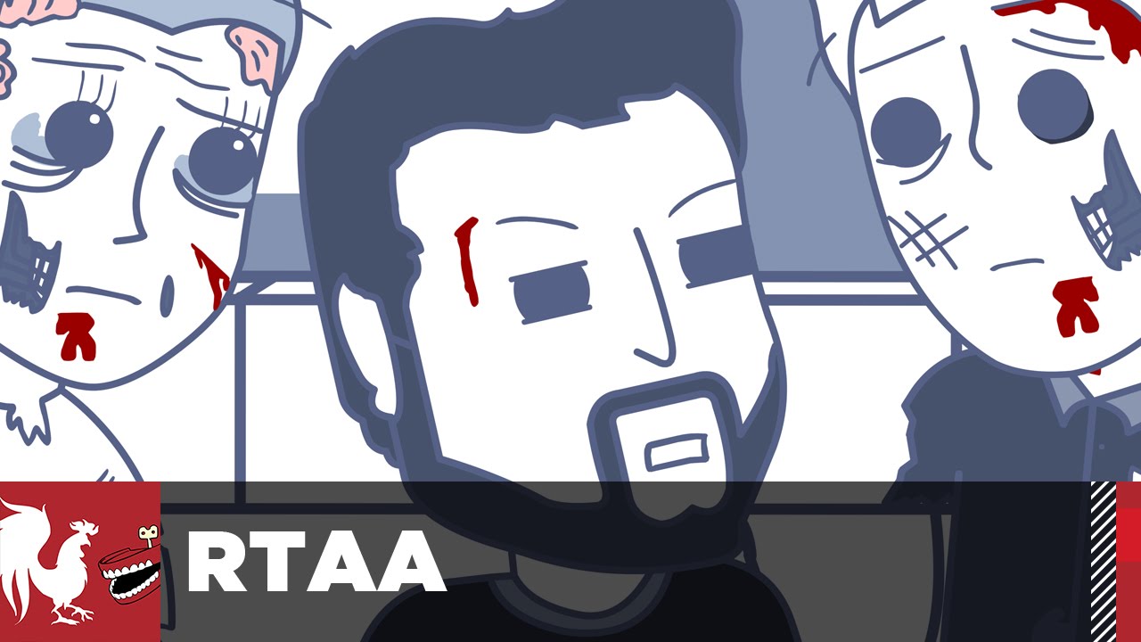 Rooster Teeth Animated Adventures - Miles Runs from Zombies