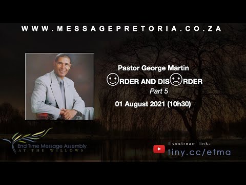 Sunday Morning Sermon | 01-08-2021 | Pastor George Martin