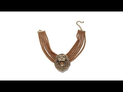 Heidi's Call of the Wild Multistrand Drop Necklace