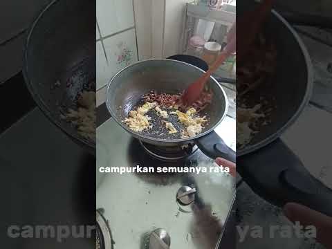 Nasi Goreng Aruk Sarawak Fusion by air tangan saya