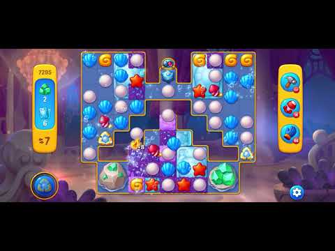 Fishdom level 7295 no boosters フィッシュダム