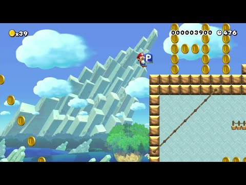 Super Mario Maker ▷ Shaun's Mossy Mole Mischief ▷ 0:38.269
