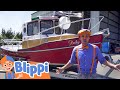 Blippi Learns About Boats ️ Blippi Vehicles Learning Videos For Kids