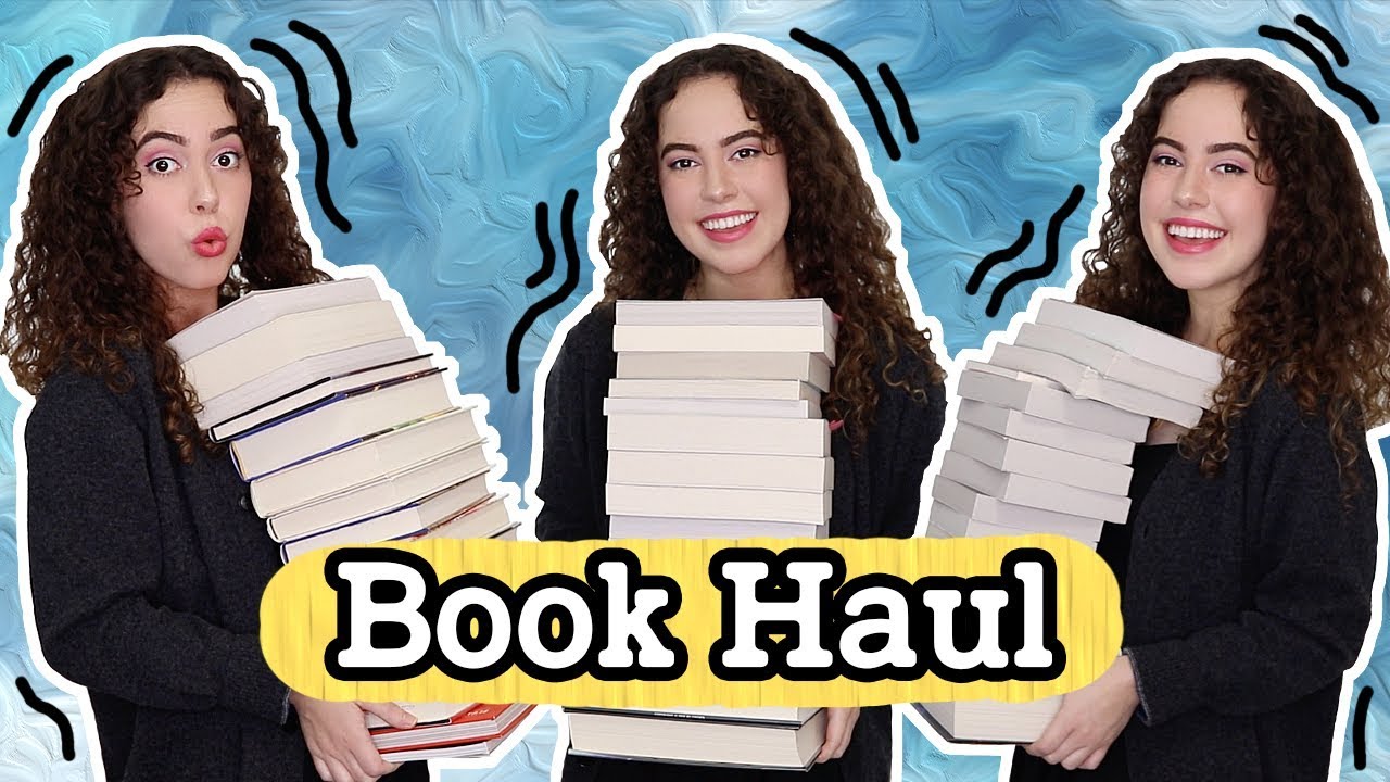 BIG BOUGHT & BORROWED BOOK HAUL + GIVEAWAY