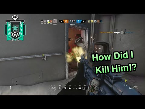 Lucky Hipfire!: Xbox Diamond - Ranked Highlights - Rainbow Six Siege Gameplay