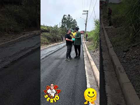 PREFEITO WILHIANS EMPATA COM O GOVERNO AYRES EM PAVIMENTAÇÃO E MANDA O RECADO PARA A OPOSIÇÃO  PAVIMENTAÇÃO DO MORRÃO DO 72