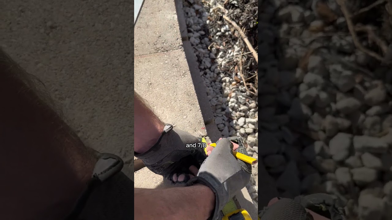 PART 2: Cutting Caps on a Retaining Wall