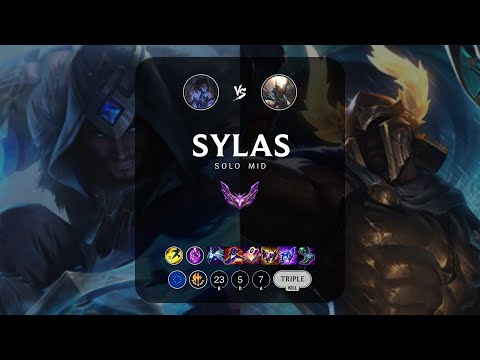 Sylas Mid vs Pantheon - EUW Master Patch 13.11