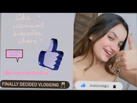 Finally made my mind for vlogging | Introduction| Day1 |
