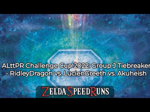 ALttPR Challenge Cup 2022: Group J Tiebreaker - RidleyDragon vs. LucienGreeth vs. Akuheish