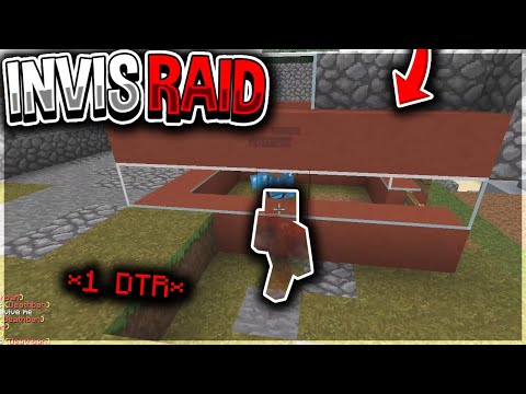 invis raiding a trapping faction’s 2 high base... | Minecraft HCF