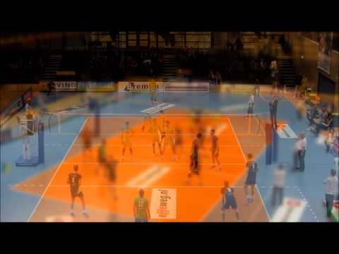 Samenvatting: Landstede Volleybal - Inter Rijswijk 3-0 (08-10-2014)