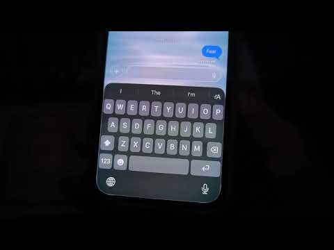 iOS 26 iMessage animated background