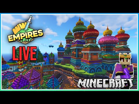 Let's Work on the Base! | Empires Smp LIVE