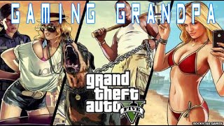 Old Man Gaming Has His Fun in GTA5: Gaming Grandpa Gameplay