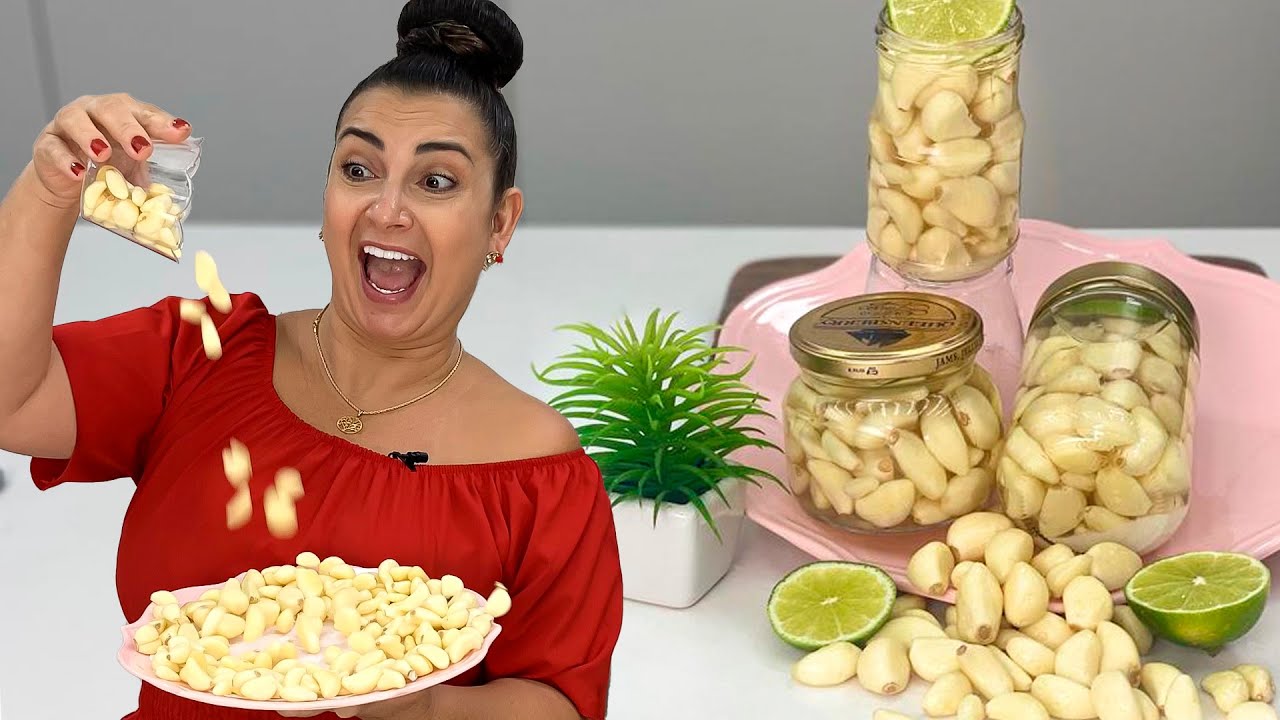 MANTENHA O ALHO INTACTO POR 1 ANO - Poucas pessoas sabem que este segredo é apenas  isso