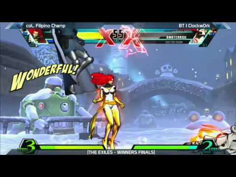 UMVC3: coL. Filipino Champ vs BT Clockwork - Winners Finals - The Exiles