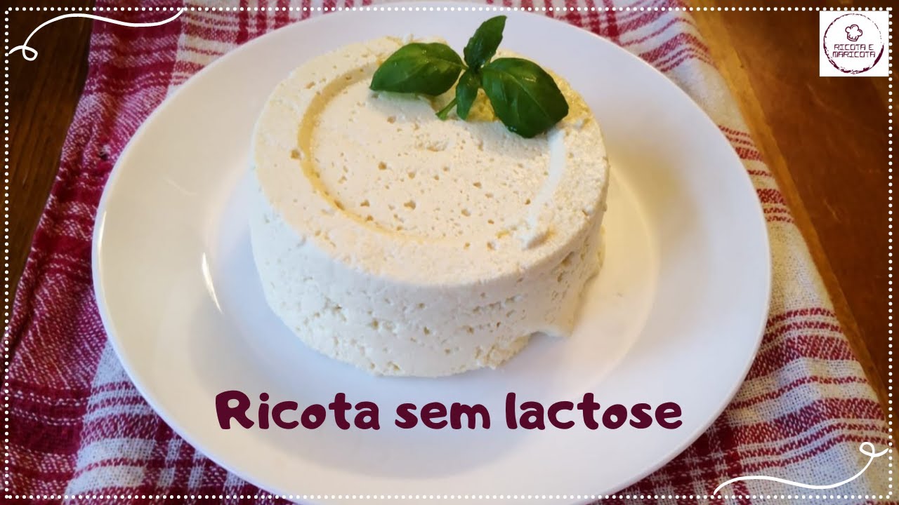 Watch Now Como fazer Ricota caseira sem lactose - Ricota e Maricota Como fazer Ricota caseira sem lactose - Ricota e Maricota