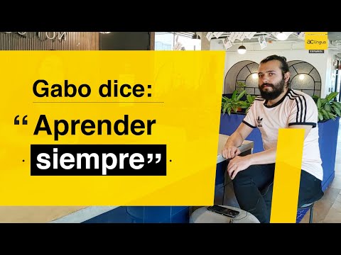 Gabriel Yaruro - Estudiante del Curso Aprende a Enseñar Español a Extranjeros.
