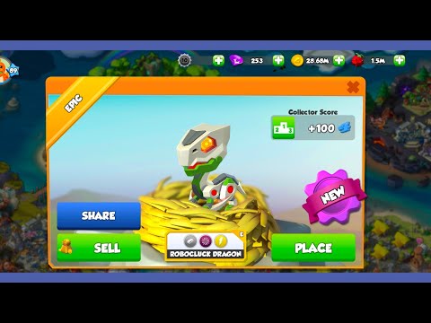 Hatching ROBOCLUCK Dragon || Dragon Mania legends