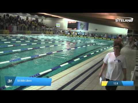 Serie 14 dei 50 Stile Libero  Assoluti Maschi Master - Campionati Regionali Master 2015 VENETO e FR