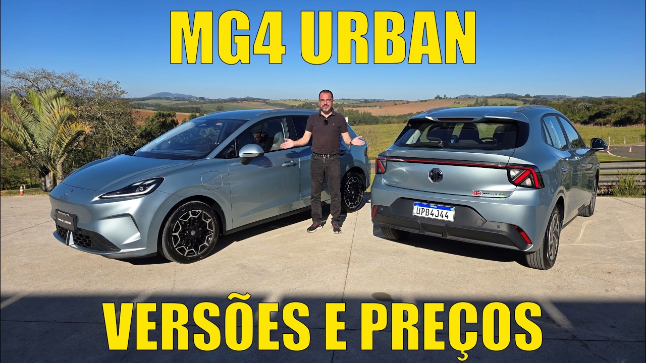 MG4 Urban - Melhor que BYD Dolphin e Geely EX2? Todos os detalhes, preços e versões