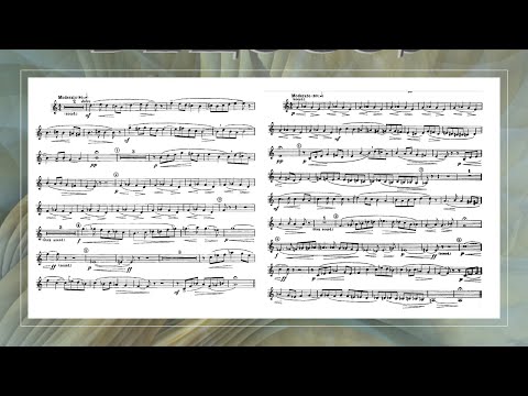 Dialogue, Eugéne Bozza - II MODERATO - [Heinz Karl Schwebel & Ayrton Banck)] (Trumpet Duet)