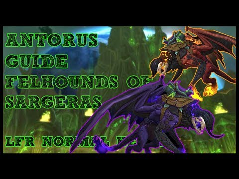 Felhounds of Sargeras GUIDE - Antorus LFR/NORMAL/HEROIC