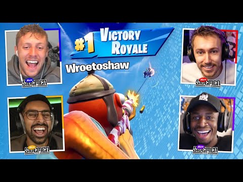 SIDEMEN PLAY FORTNITE UNTIL WE WIN