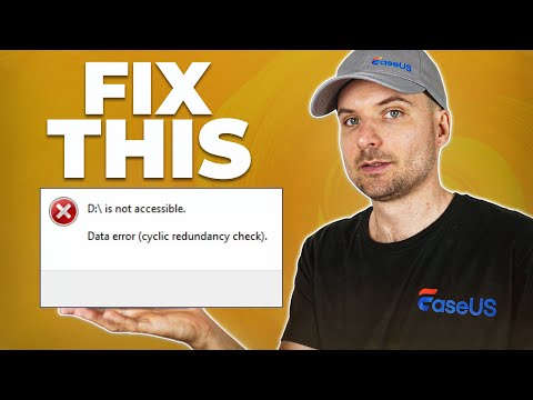 How to Fix Data Error Cyclic Redundancy Check on External Hard Drive