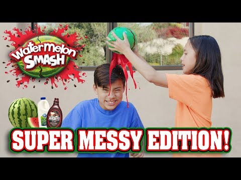 Watermelon Smash Challenge Super Messy Edition Mp3 Free Download - evantubehd vs ryan toysreview roblox shark bite pocket watch