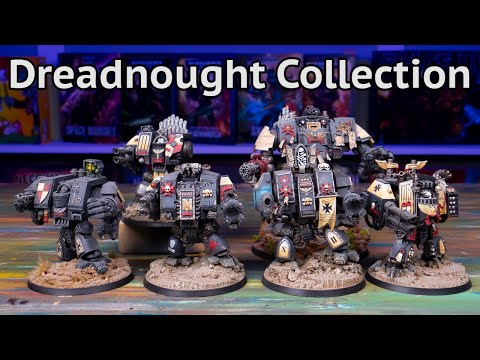 Retro to Modern Dreadnought Collection! Black Templar
