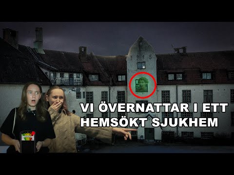 Övernattar i ett hemsökt sjukhem | Aldrig varit så rädda!