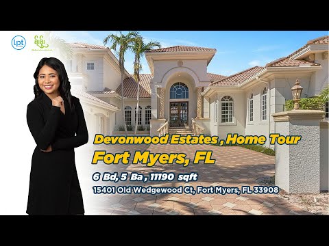 Devonwood Estates Home Tour in Fort Myers, Florida
