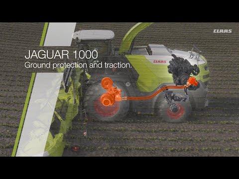 CLAAS | JAGUAR 1000 Ground protection and traction.