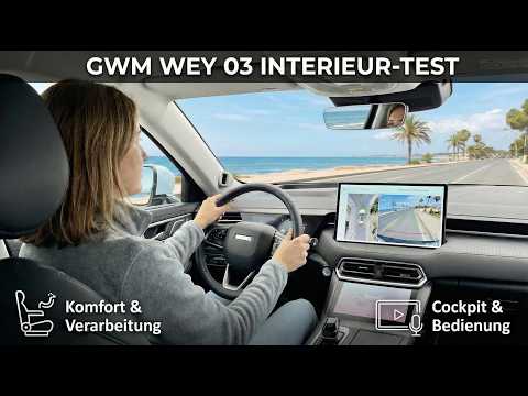 2026 GWM Wey 03 Interieurcheck – Komfort & Technik im Fokus