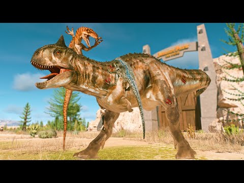 50x RAPTORS vs TERRESTRIAL DINOSAURS IN ARENA - JURASSIC WORLD EVOLUTION 3