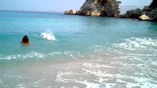 preview picture of video 'Mirrors beach - Ksamil, Albania'