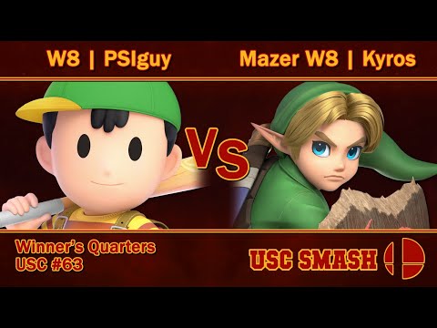 USC Smash Biweekly #63 W8 | PSIguy (Ness) vs Mazer W8 | Kyros (Young Link)