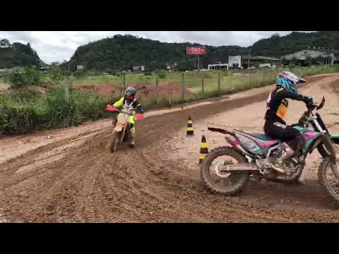 treino para corrida  copa canelinha de velocross @daniela  albano