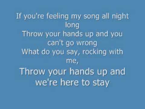 throw your hands up lyrics