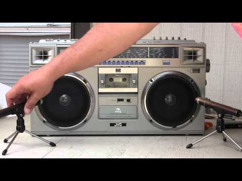 JVC RC-M70JW Boombox Unboxed & checked out