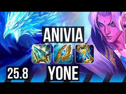 ANIVIA vs YONE (MID) | 8/3/11 | KR Master | 25.8