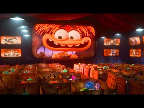 Inside Out 2 (2024) - Anxiety's Projections / Imagination Land Scene (HD)