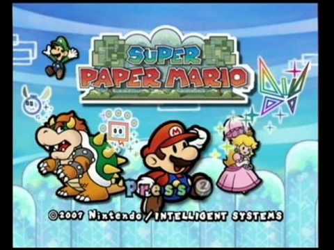 Super Paper Mario Music - Event Switch