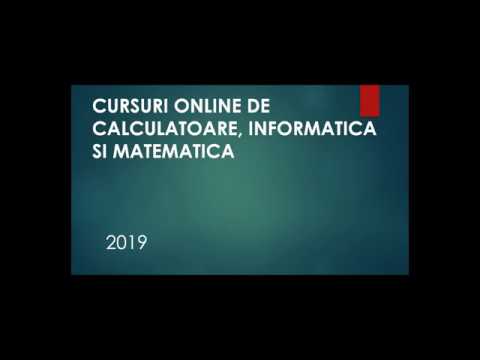 Cursuri de calculatoare si informatica online - 2019 - Accesul de la distanta - Portofoliu, costuri