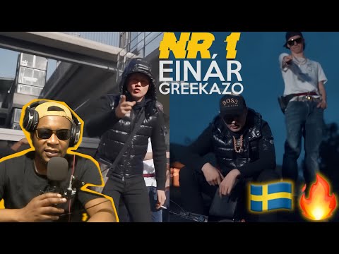 SWEDISH RAP REACTION 🇸🇪| EINÁR x GREEKAZO - NMR1 (ENGLISH SUBTITLES)  🔥