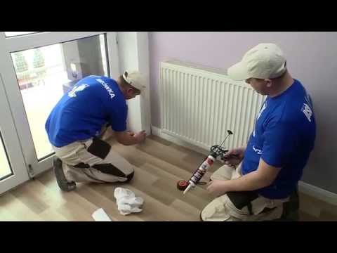 Szybki montaż listew przypodłogowych